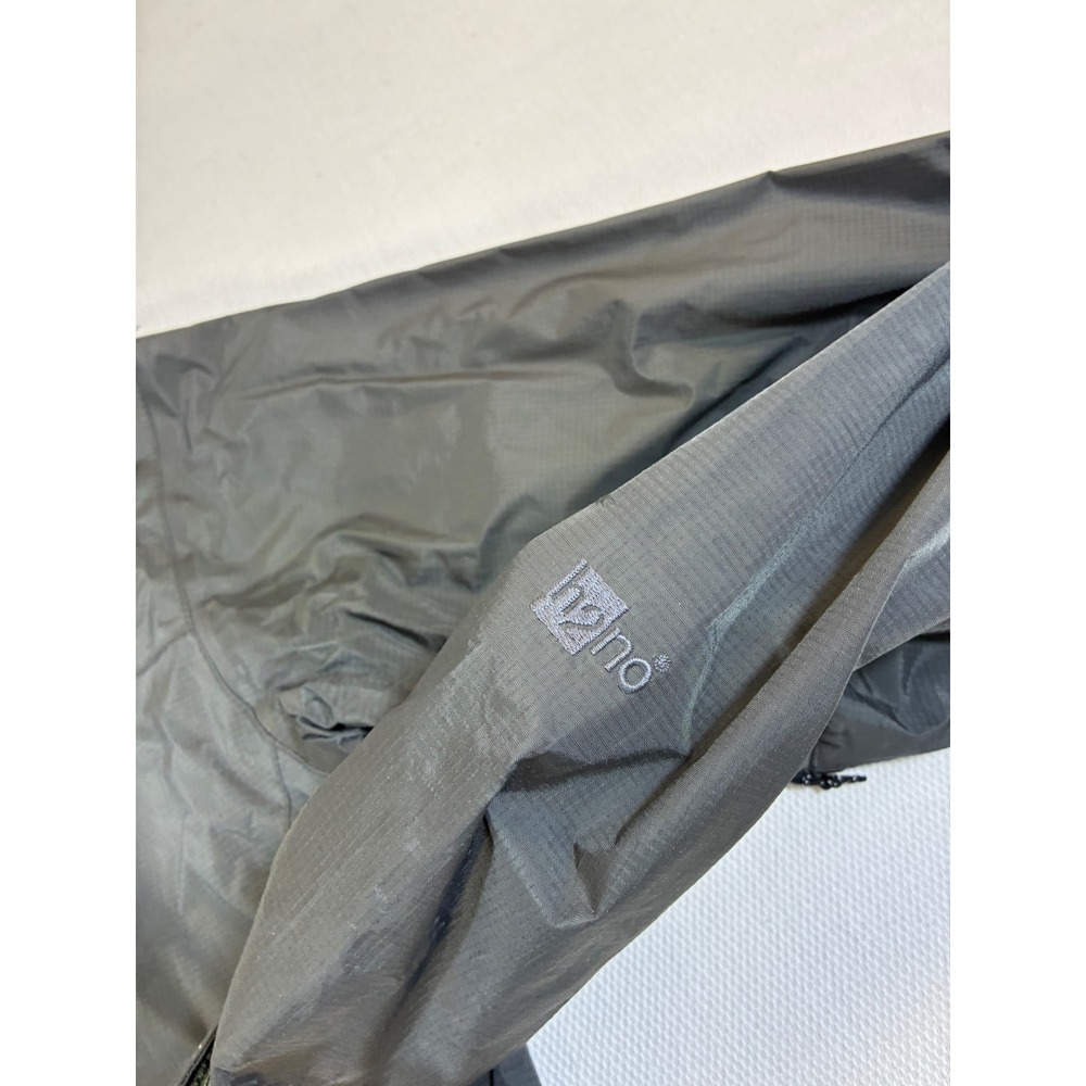 Vintage Patagonia H2No Rain Jacket Mens Large Grey Full Zip Hooded Shell Coat - Picture 4 of 11